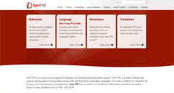Desktop Screenshot of opentm2.org