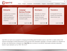 Tablet Screenshot of opentm2.org